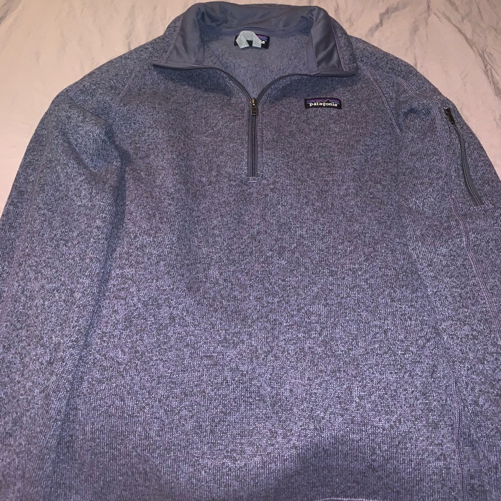 Patagonia Quarter Zip Smokey Violet